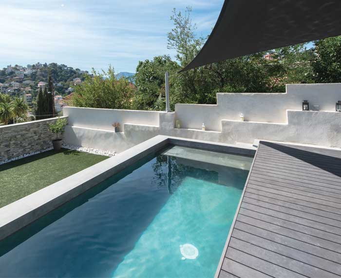 mobile deck for swimming pool Alkira